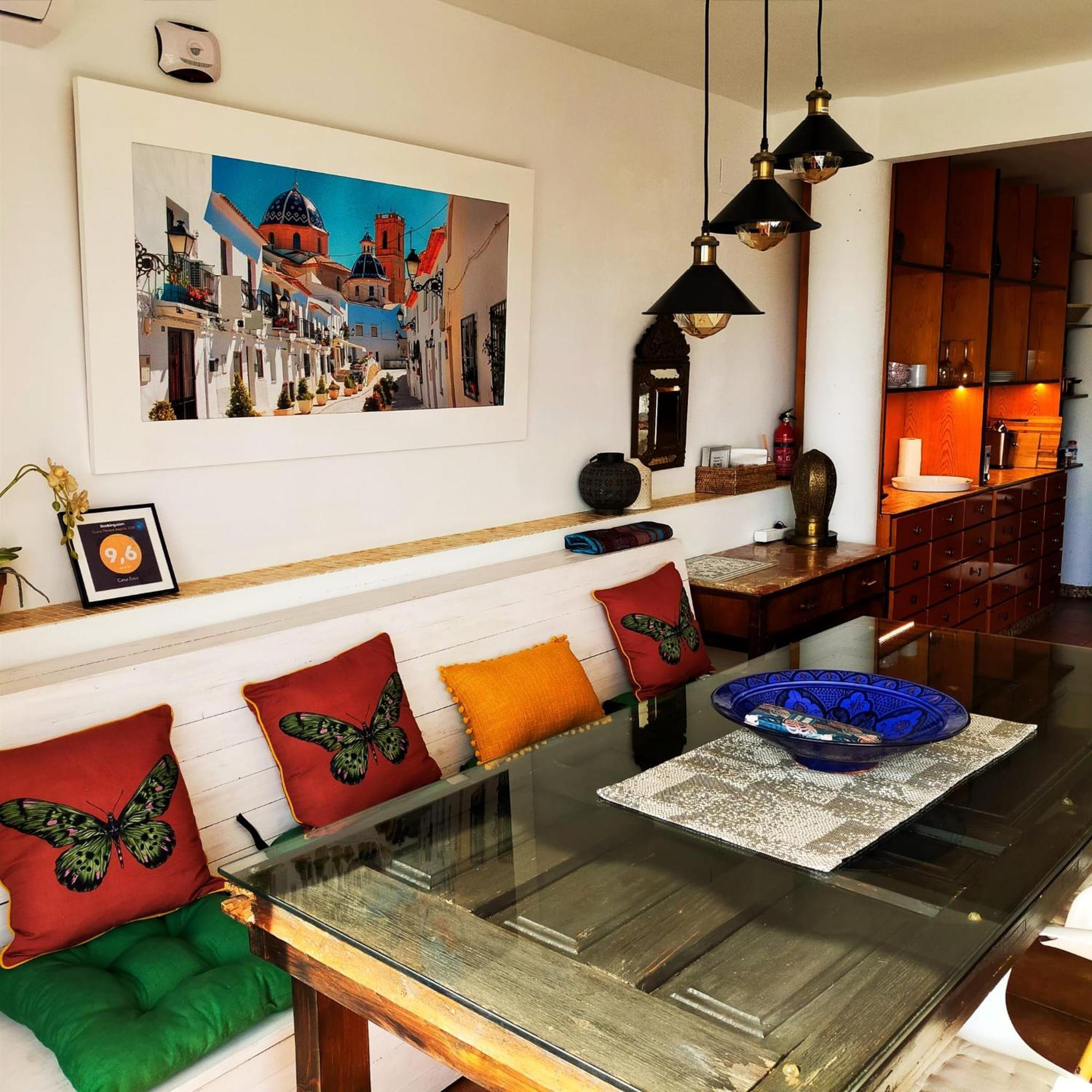 شقة Casa Fleur Casco Antiguo Altea Con Piscina Privada Y Jardin المظهر الخارجي الصورة